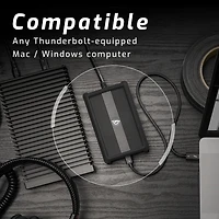 OWC Thunderbolt 3 Adaptateur Ethernet 10G - Adaptateur Réseau - Thunderbolt 3 - Ethernet 10Gb x 1