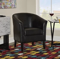Finn Noir Fauteuil Club