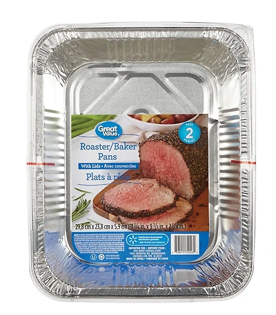 Great Value Roaster/Baker Pans with Lid