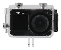 Vivitar 4K Ultra HD Dual Screen Action Camera, Waterproof Action Cam
