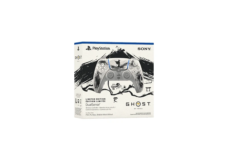 DualSense® Wireless Controller – Ghost of Yōtei™ Black Limited Edition