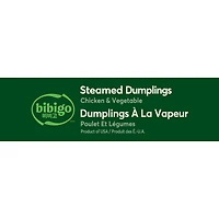 bibigo Dumplings à la vapeur surgelés au poulet et aux légumes 6 Dumplings, 187g