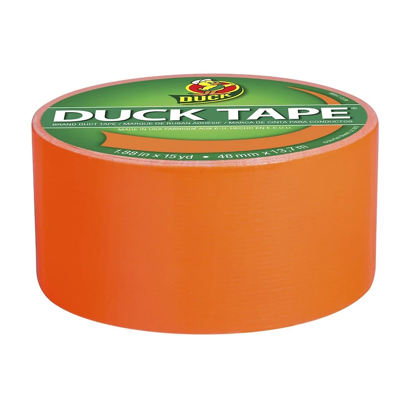 Color Duck Tape® Brand Duct Tape - Neon Orange, 1.88 in. x 15 yd.