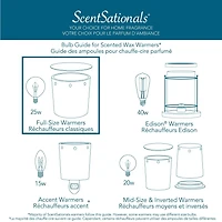 Ampoules réchauffeurs classique 25 watt - ScentSationals