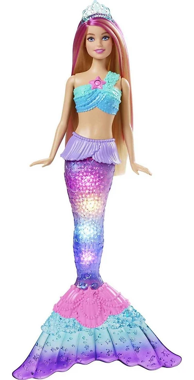 Barbie – Poupée Barbie Dreamtopia Sirène Lumières Scintillantes