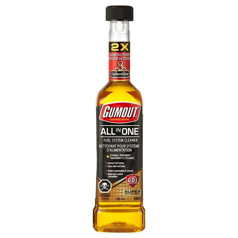 Nettoyant système d'alimentation Gumout All-In-One 296 ml