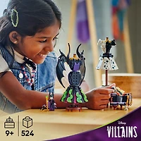 LEGO Disney Villains Maleficent’s and Cruella De Vil’s Dresses Kids Toy - Fashion Building Toy for Girls and Boys, Ages 9+ - Kids Toy for Disney Fans - Gift Idea for Birthdays & Holidays - 43262, LEGO Maleficent's and C 43262