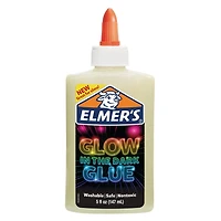 Elmer’s Glow-in-the-Dark Liquid Glue, Washable, Natural, Great for Making Slime