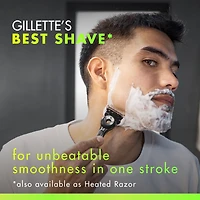 GilletteLabs with Exfoliating Bar by Gillette Razor for Men - 1 Handle, 1 Razor Blade Refill, Includes Premium Magnetic Stand, 1CT