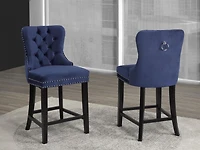 Verona Counter Stool, Set of 2, Blue