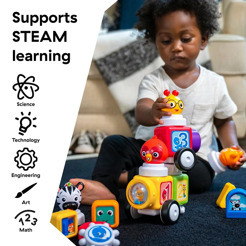 Baby Einstein Connectables Click & Create Magnetic Activity Blocks