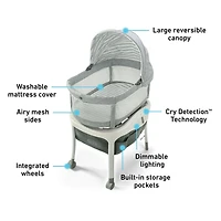 Berceau Sense2Snooze avec détecteur de pleurs Cry Detection de Graco