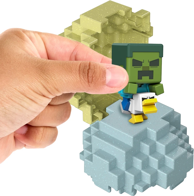 Minecraft – Mode Mini – Œuf de créature, figurine Mini surprise