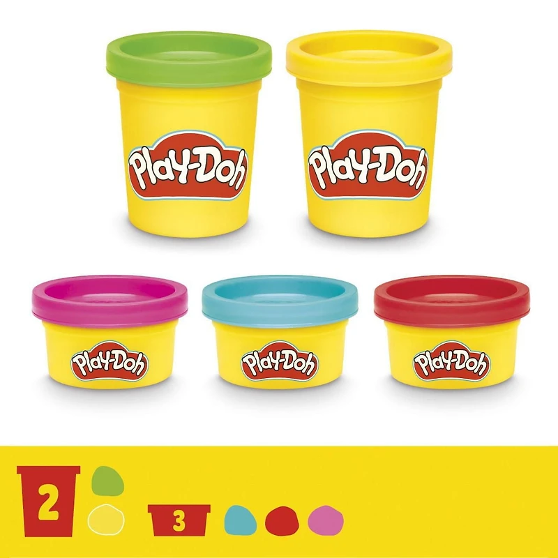 Play-Doh, coffret Tourbillon de smoothies, jouet avec pâte à modeler