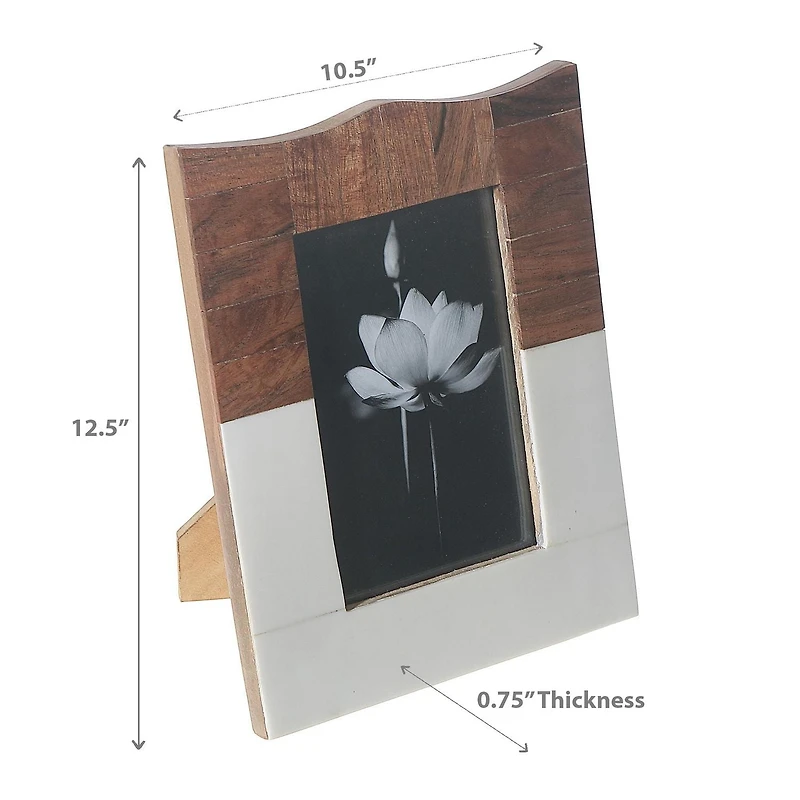 8X10 Wooden & Resin Inlay Photo Frame