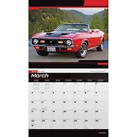 Mustang 2024 35.56x60.96 CM Mur Deluxe Calendrier, 9781975466671