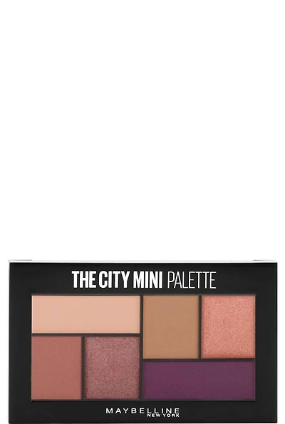 Maybelline New York The City Mini  Fard à paupières  Palette, Blushed Avenue, 7.4 g 7,4 GR
