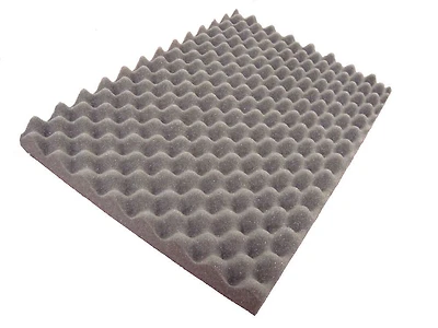 SunGlo Black Convoluted Foam Pad 24 X 16 X 2 Inches, Convoluted Foam 24 x 16 x 2 inches