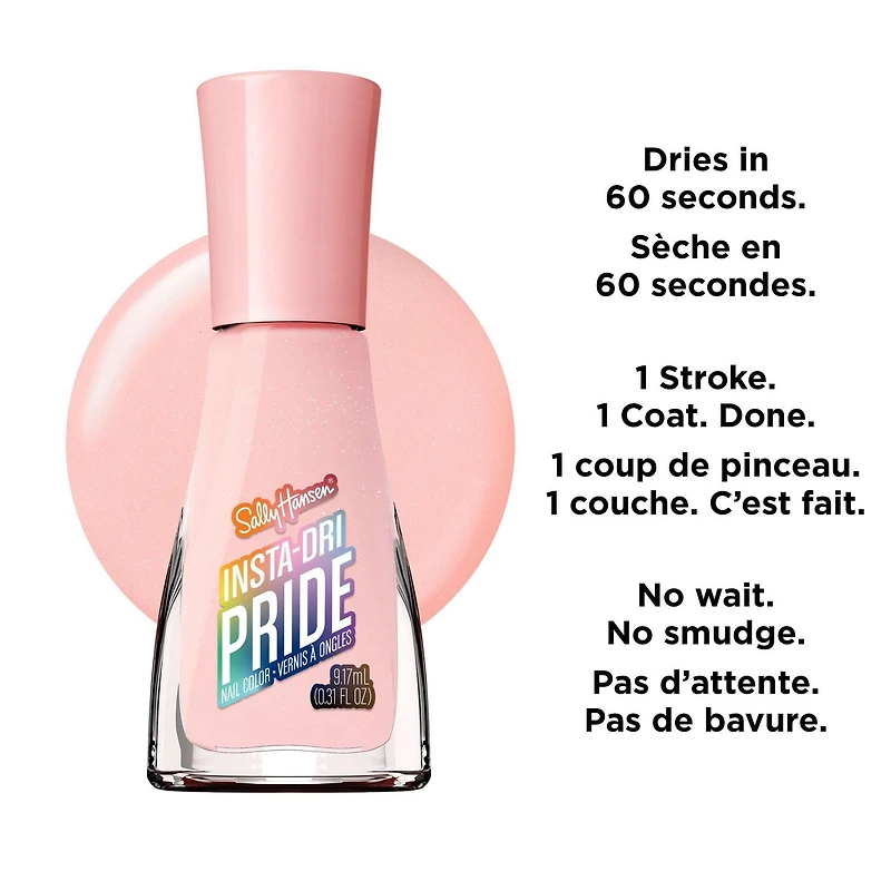 Insta-Dri X Pride, vernis à ongles à séchage rapide, longue durée, sans trace de brillance