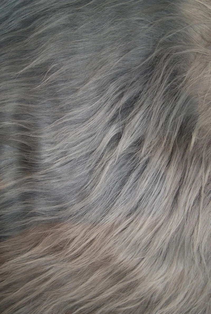 TAPIS 100% PEAU DE MOUTON ISLANDE CARRE PATCH 4'x6'