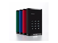 Istorage 1TB diskAshur3 USB 3.2 Gen 1 Encrypted Portable Hard Drive (Black)