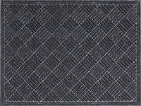 3' x 4' Contours Doormat, Charcoal