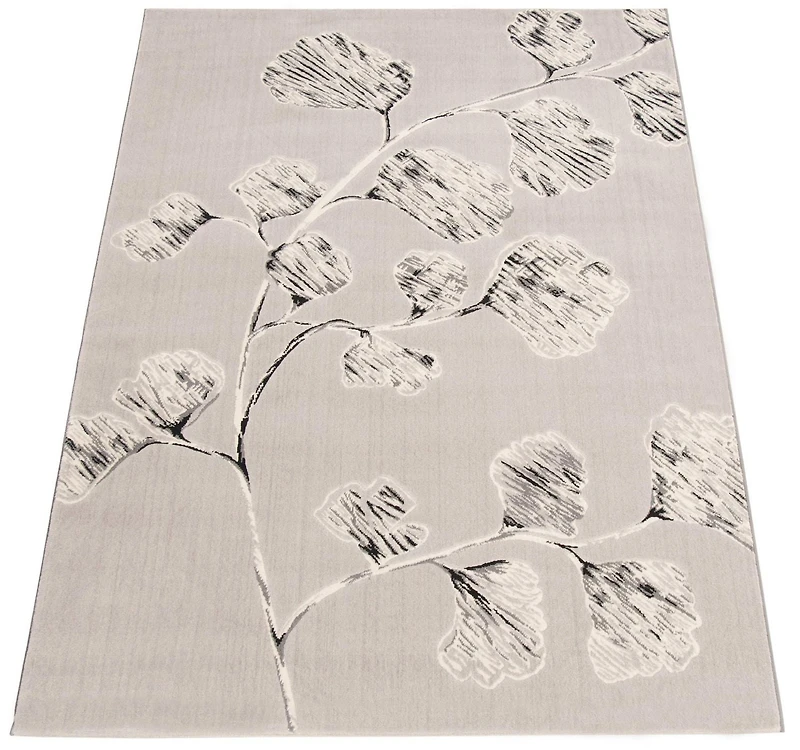 Tapis ECARPET Moderne pour Salle à Manger, Salon, Chambre Prima Gris