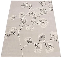 Tapis ECARPET Moderne pour Salle à Manger, Salon, Chambre Prima Gris