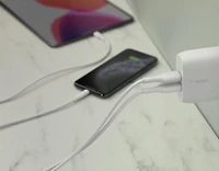 Chargeur mural double USB-A 24 W BOOST↑CHARGE™