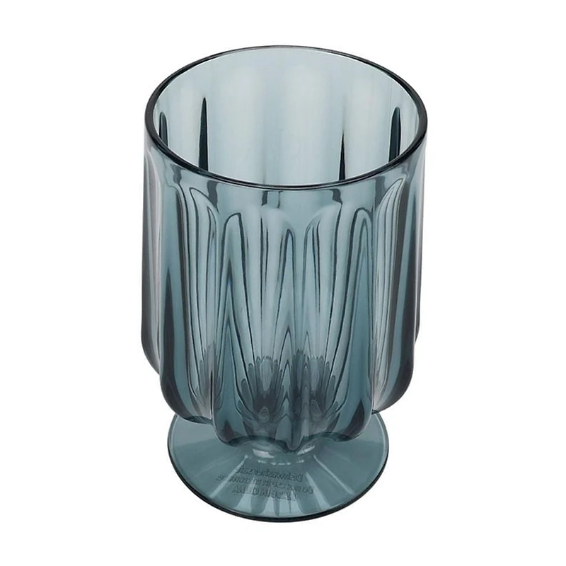 Better Homes & Gardens 15.6 oz Blue Tritan Goblet Set of 4
