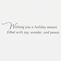 Hallmark UNICEF Boxed Christmas Cards, Peaceful Holly Tree (20 Cards and 21 Envelopes)