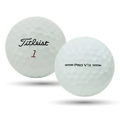 Mulligan - 12 balles de golf récupérées Titleist Pro V1x 2024 Pristine