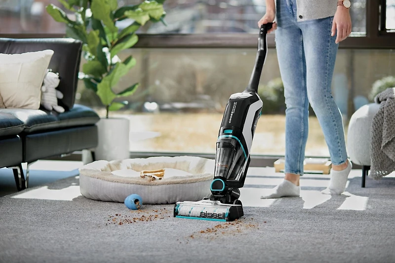 BISSELL® CrossWave® Sans Fil Max Aspirer et laver simultanément