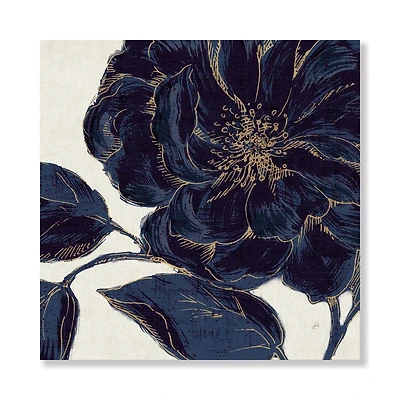 Designart Or doré rose foncé Art mural sur toile