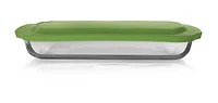 Plat de cuisson rectangulaire Avec Couvercle