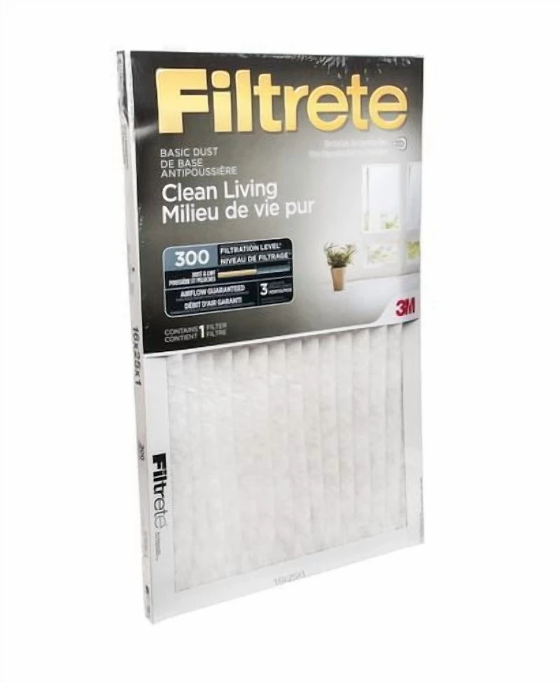 Filtre de base antipoussière « Milieu de vie pur » Filtrete(MC), MPR 300 Filtre de