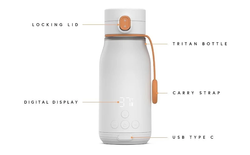 Chauffe-Lait Portable Intelligent Buubi de Quark