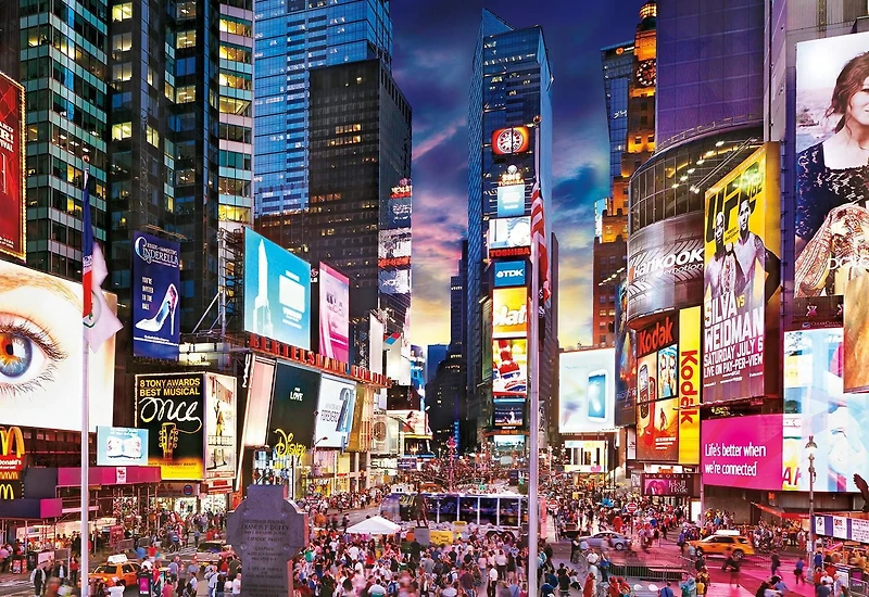 Buffalo Games Le puzzle Times Square en 2000 pièces