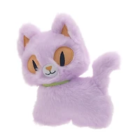 Spooky Glow-In-The-Dark Cat Plush Toy for Halloween