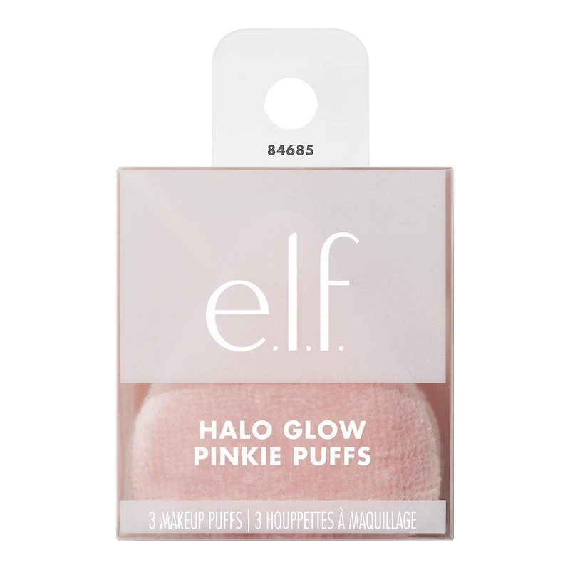 e.l.f. Cosmetics Houpette rose halo Un ensemble de 3