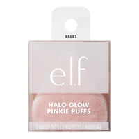 e.l.f. Cosmetics Houpette rose halo Un ensemble de 3