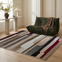 Rug Branch Collection Sakarya Tapis d'intérieur moderne abstrait milieu du siècle