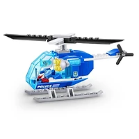 Ensemble de jeu MAX Adventure poste de police (321 pièces) la construction aventure jouet