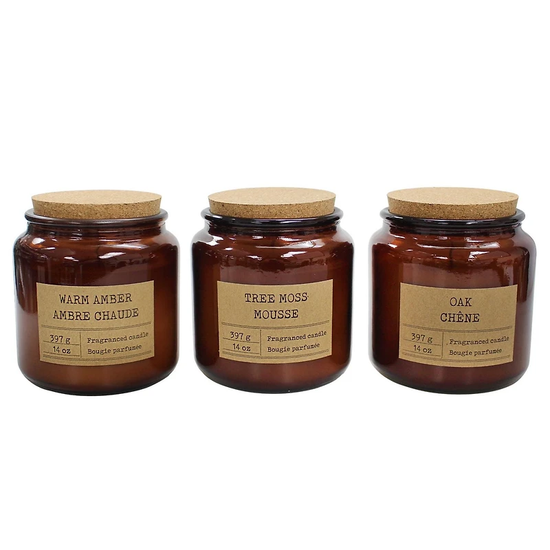 WARM AMBER Fragrance Candle