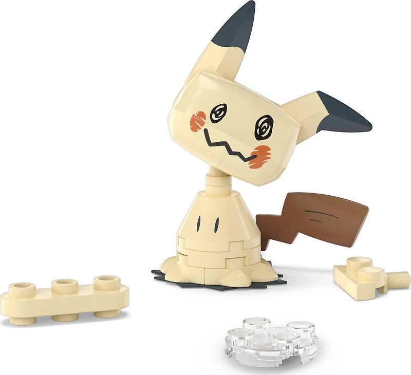 MEGA Pokémon Figurine articulée Mimiqui, 19 pièces