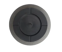 Cache-pot Mainstays gris Newton 8 pouces - Résine recyclée, rond