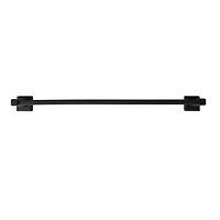 era Cubo Porte-serviettes monté noir 19.17po x 3po.