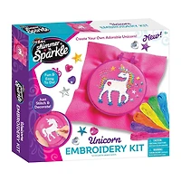 Kit de broderie licorne Shimmer N Sparkle