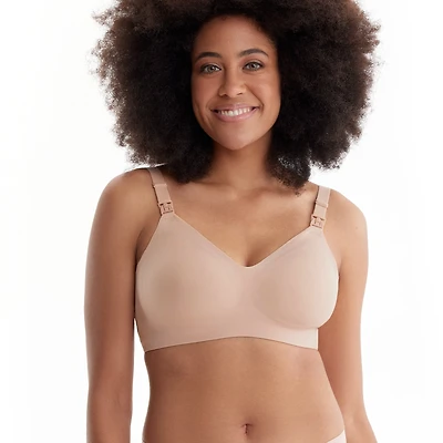 Momcozy Nursing Bra-Beige