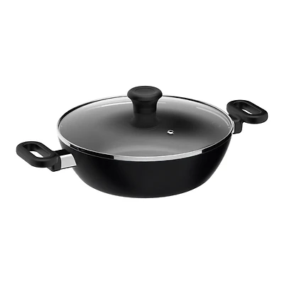 Maharaja Non-Stick Karahi with lid 26cm/ 3.4 QTS., 26cm / 10.25"